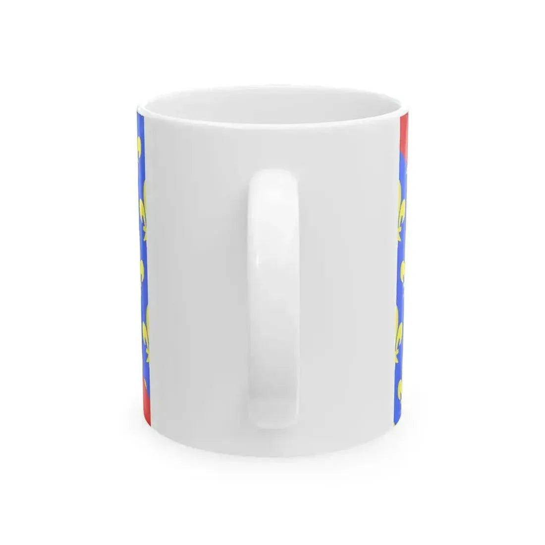 Drapeau fr departement Creuse (France) White Coffee Mug - Go Mug Yourself