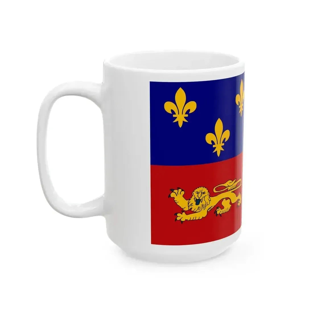 Drapeau fr departement Landes (France) White Coffee Mug - Go Mug Yourself