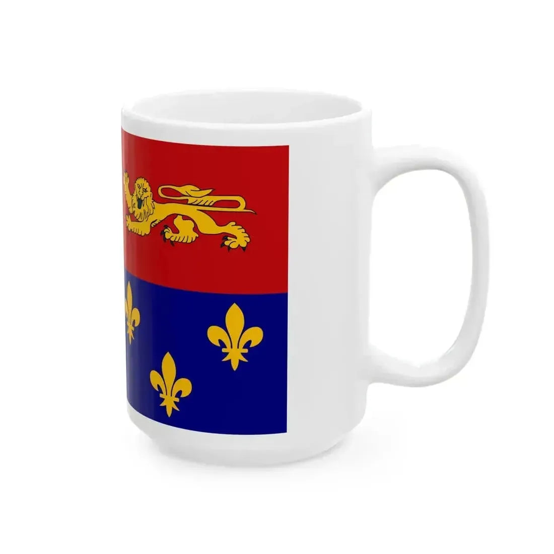Drapeau fr departement Landes (France) White Coffee Mug - Go Mug Yourself