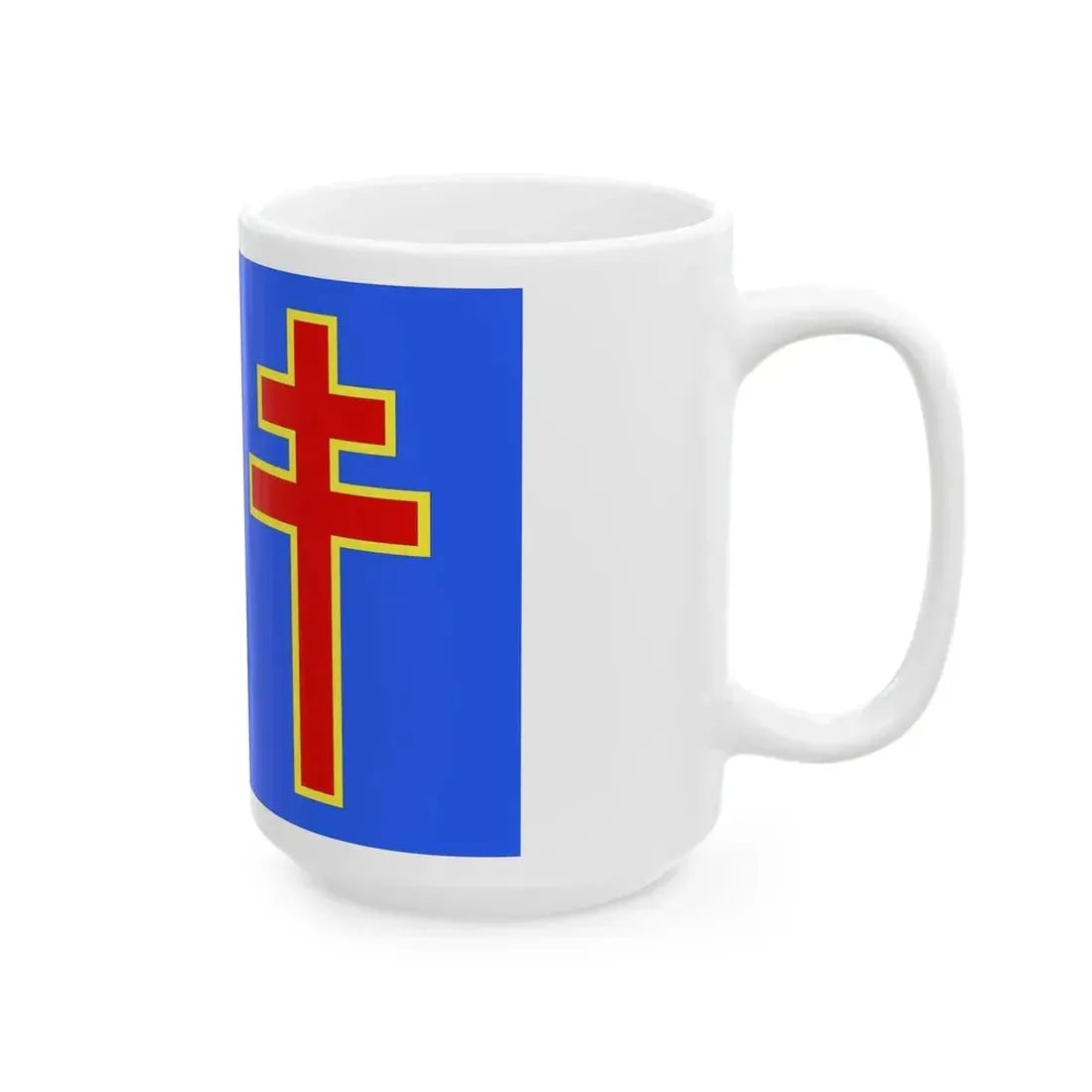 Drapeau fr departement Maine-et-Loire (France) White Coffee Mug - Go Mug Yourself