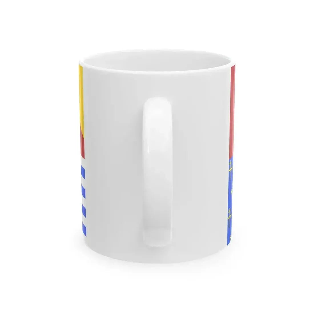 Drapeau fr departement Moselle (France) White Coffee Mug - Go Mug Yourself