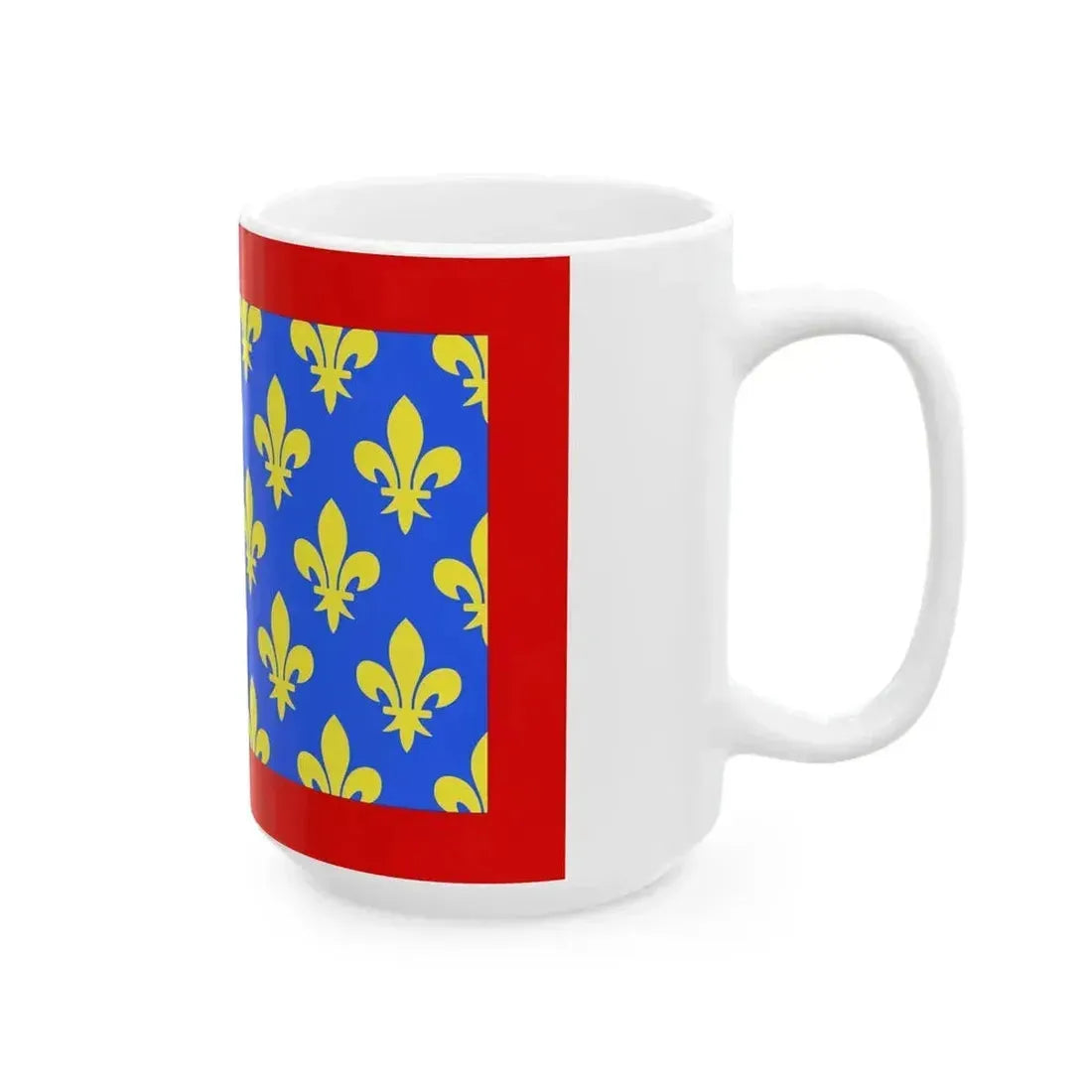 Drapeau fr departement Sarthe (France) White Coffee Mug - Go Mug Yourself