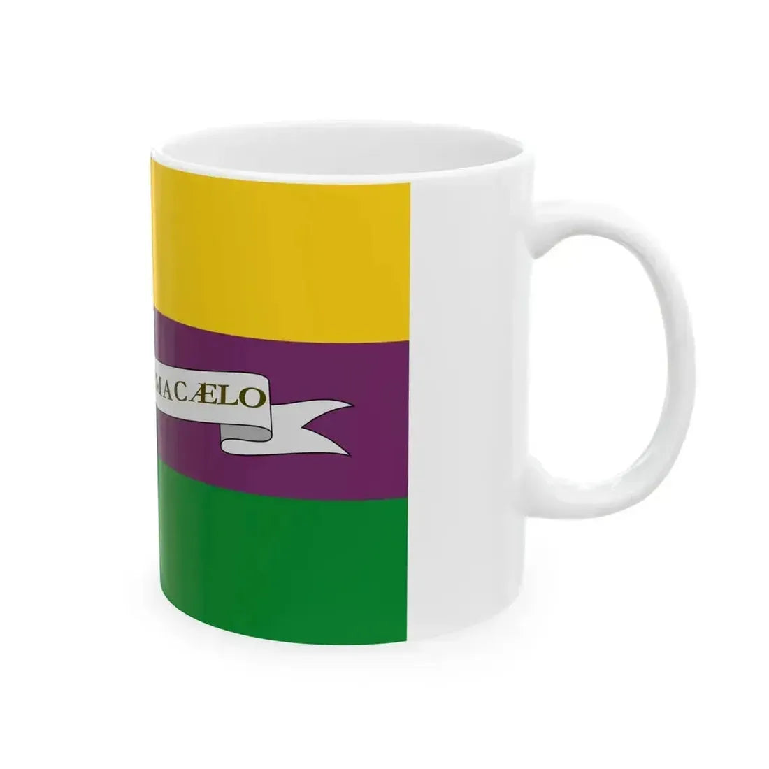 Drapeau Henri III (Belgium) White Coffee Mug - Go Mug Yourself