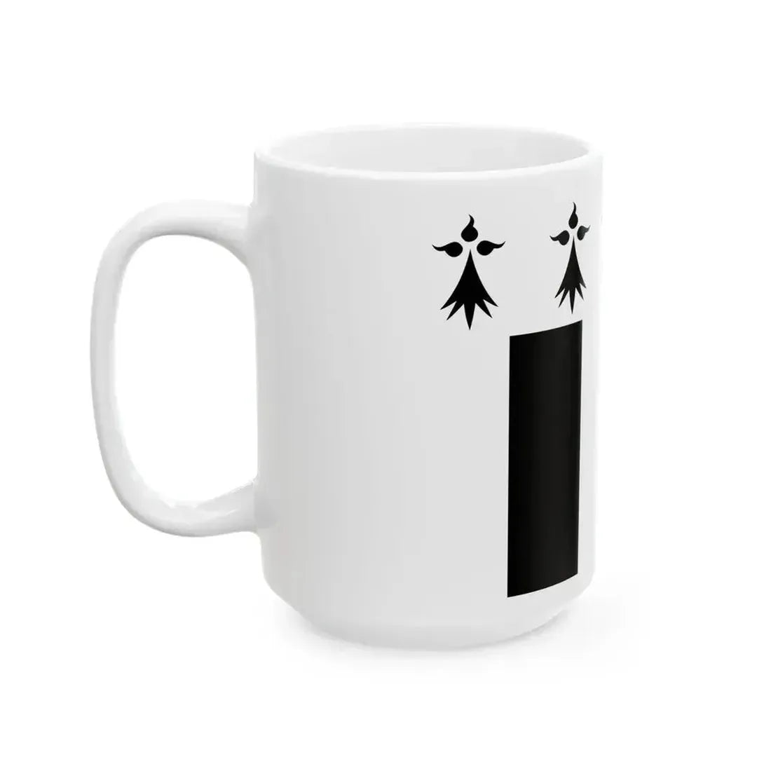 Drapeau Rennes (Belgium) White Coffee Mug - Go Mug Yourself
