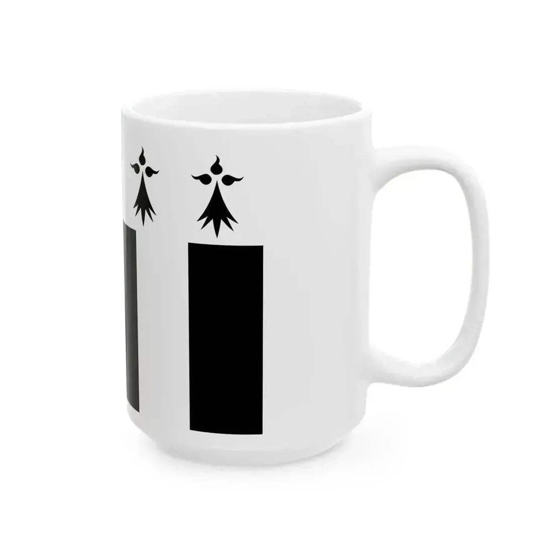 Drapeau Rennes (Belgium) White Coffee Mug - Go Mug Yourself