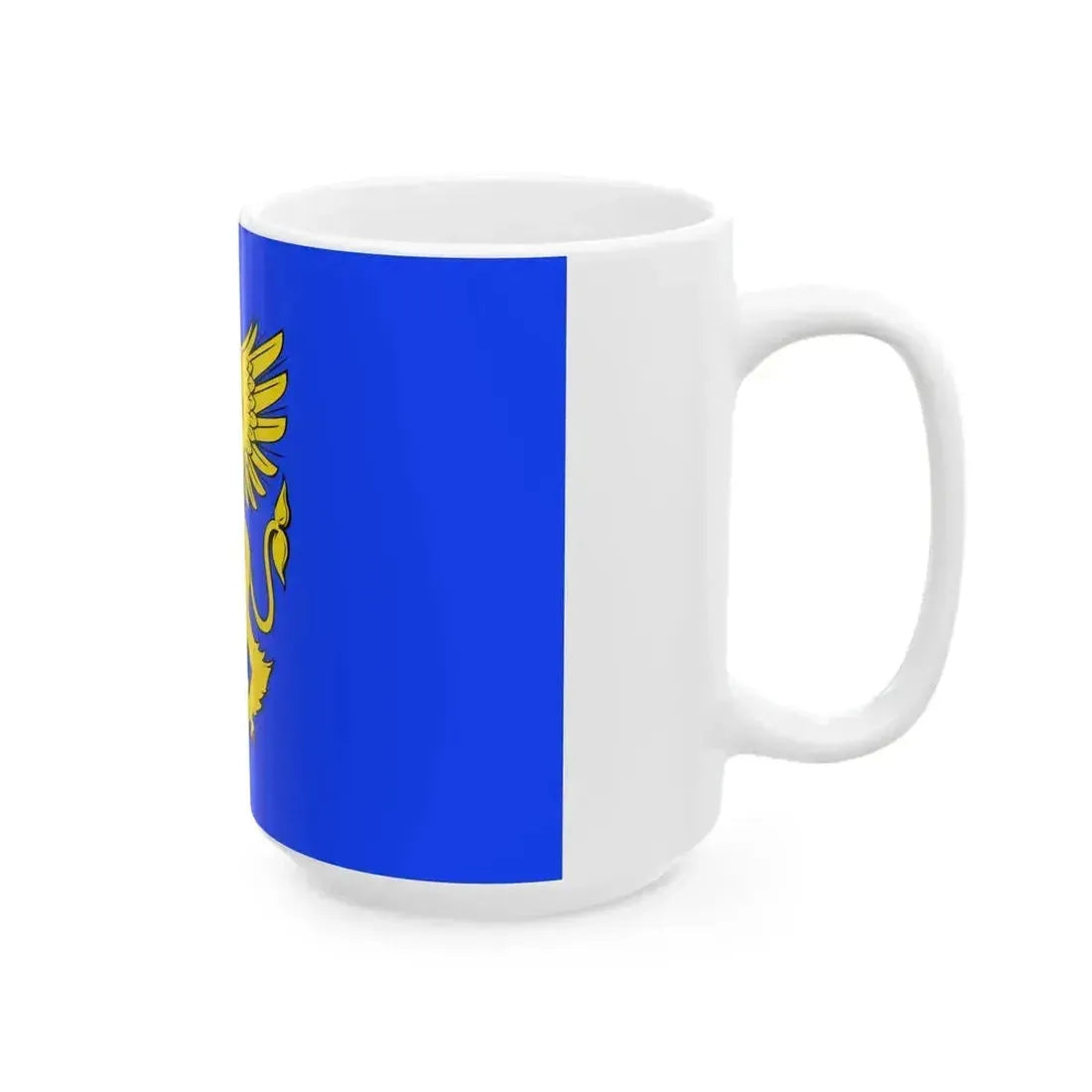 Drapeau Saint-Brieuc (France) White Coffee Mug - Go Mug Yourself