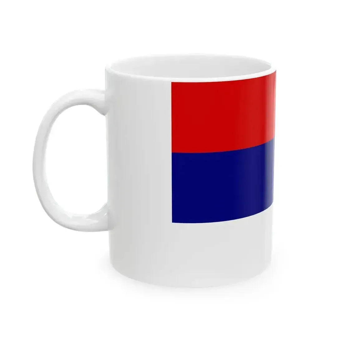 Drapeau serbe (Serbia) White Coffee Mug - Go Mug Yourself