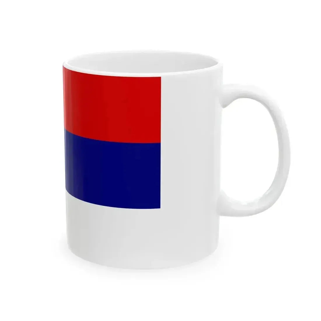 Drapeau serbe (Serbia) White Coffee Mug - Go Mug Yourself