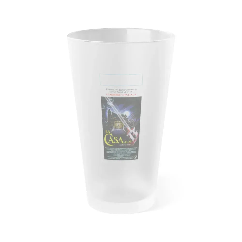 DREAM DEMON (ITALIAN) 1988 Movie Poster - Frosted Pint Glass 16oz 16oz Frosted - Go Mug Yourself