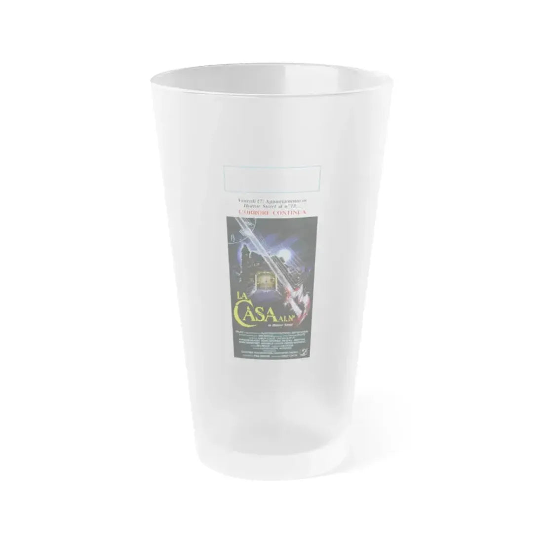 DREAM DEMON (ITALIAN) 1988 Movie Poster - Frosted Pint Glass 16oz 16oz Frosted - Go Mug Yourself