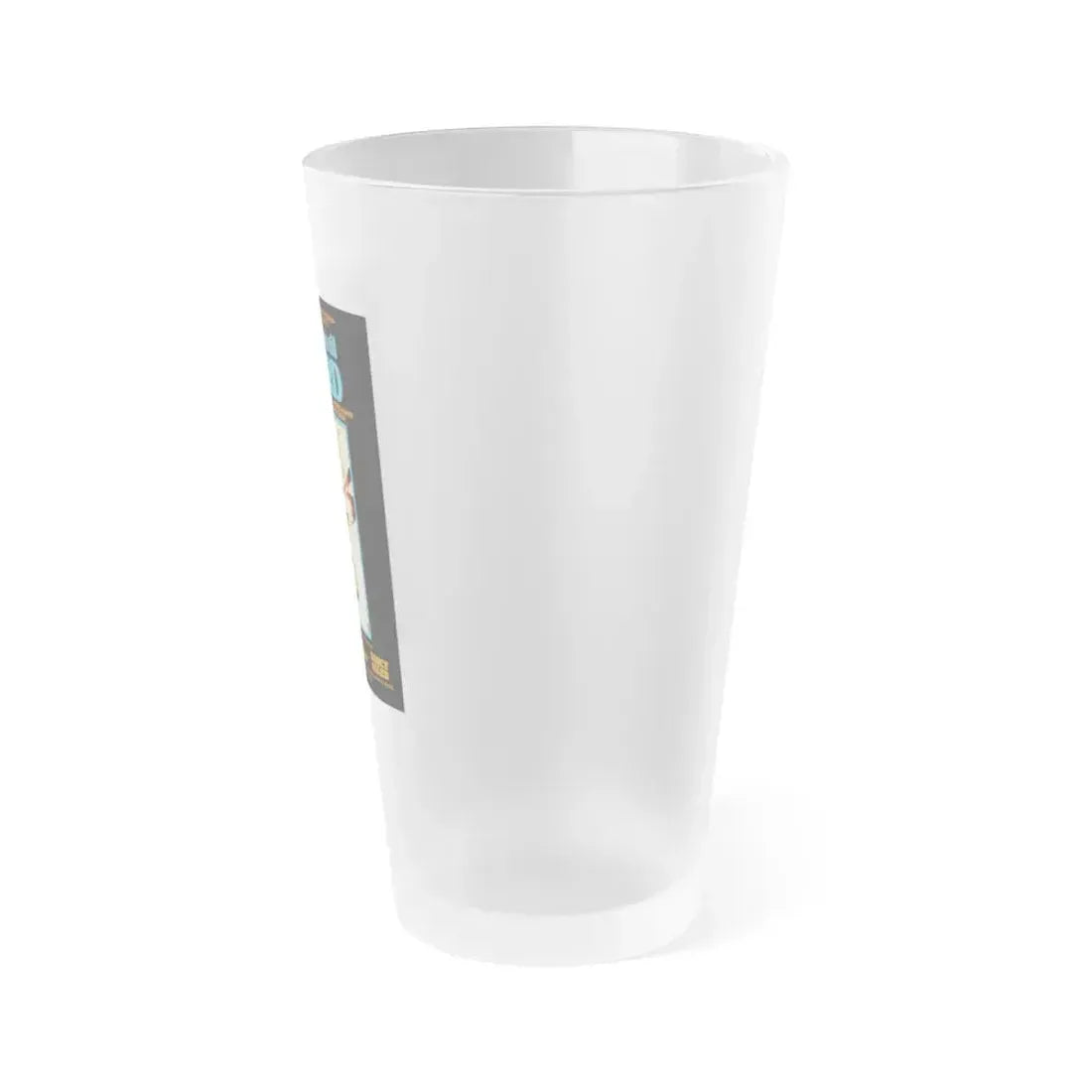 DRESSED TO KILL (DANISH) 1980 Movie Poster - Frosted Pint Glass 16oz - Go Mug Yourself