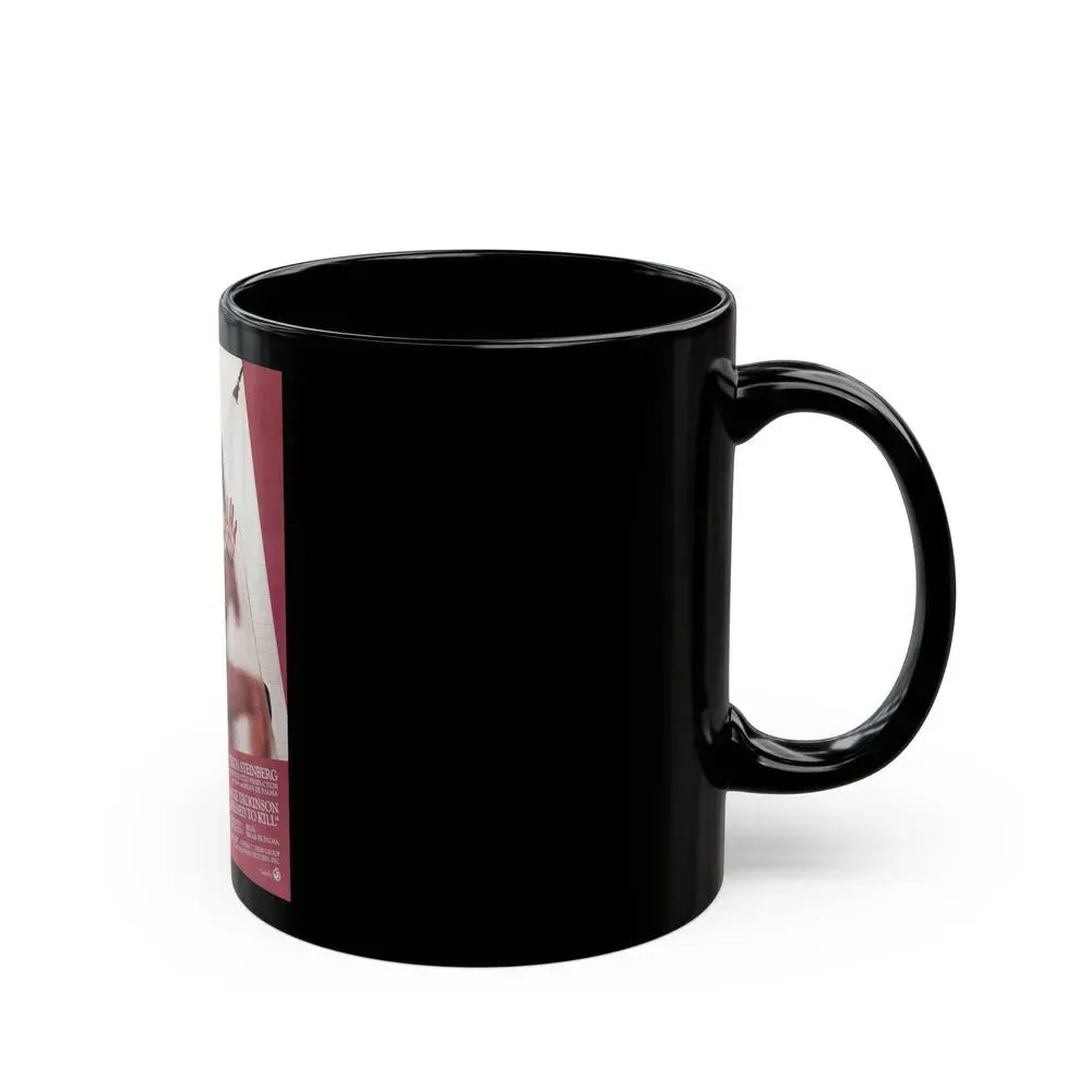 DRESSED TO KILL (GERMAN) 1980 Movie Poster - Black Coffee Mug - Go Mug Yourself