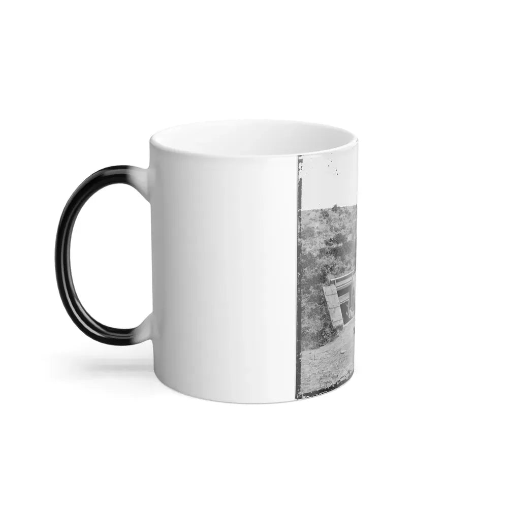 Drewry's Bluff, Va. Interior of Fort Darling (Confederate) on the James (U.S. Civil War) Color Changing Coffee Mug 11oz - Go Mug Yourself