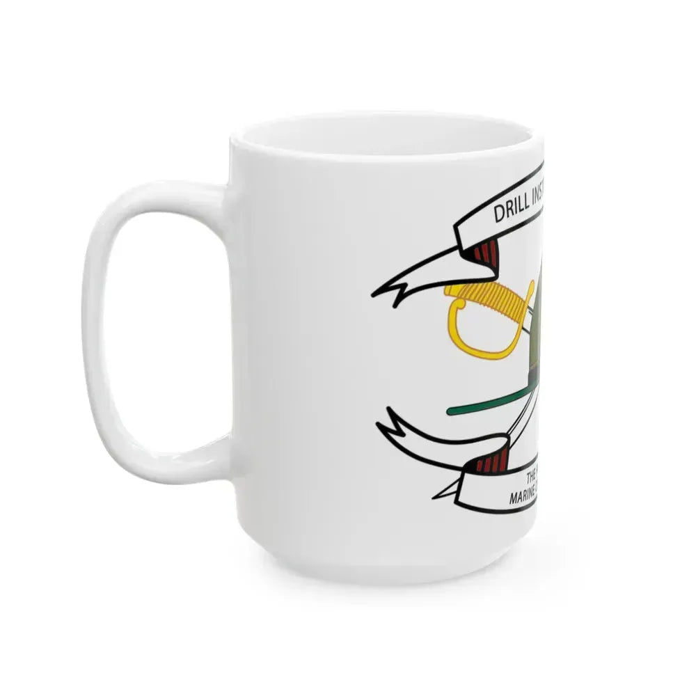 Drill Instructor School (USMC) White Coffee Mug - Go Mug Yourself