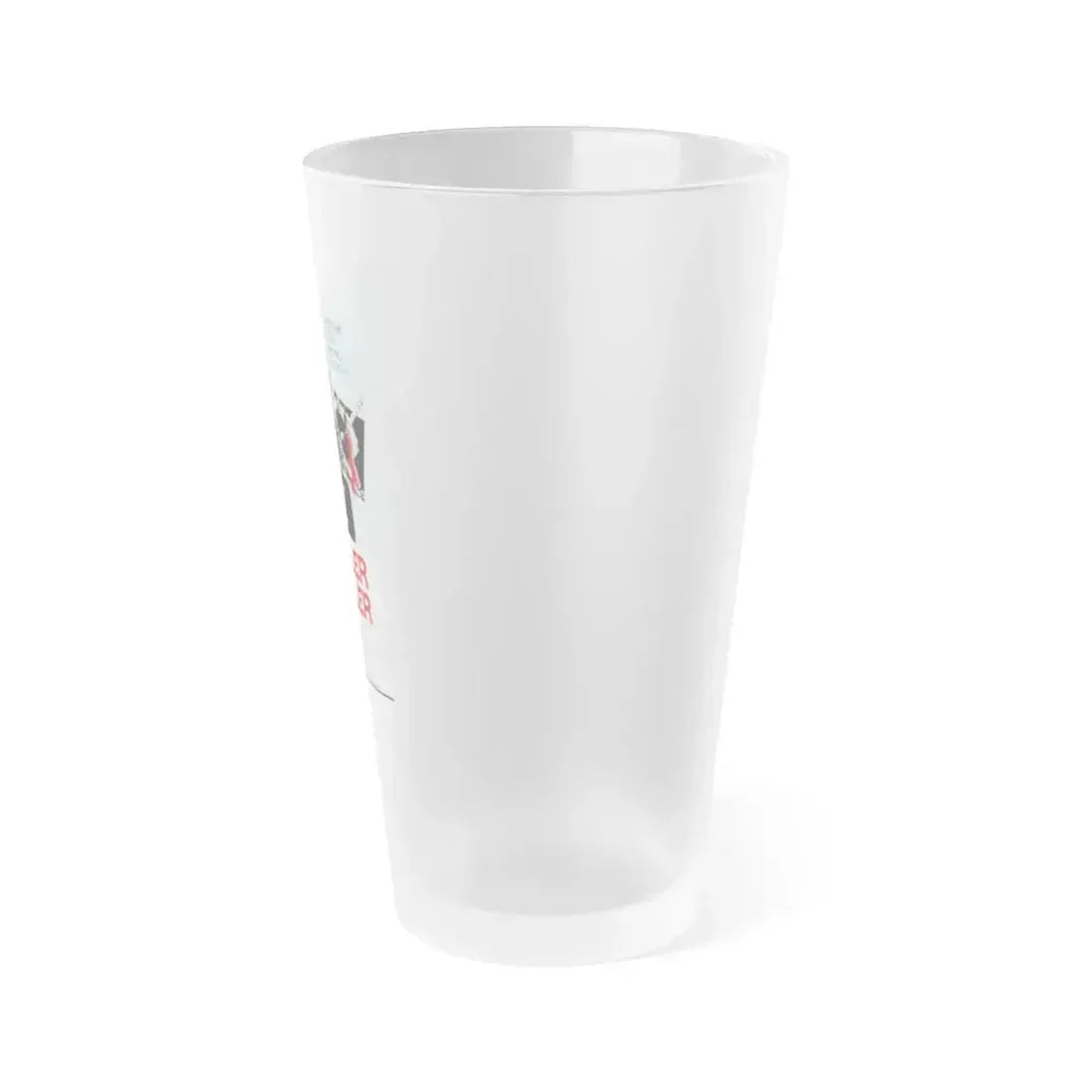 DRILLER KILLER 1979 Movie Poster - Frosted Pint Glass 16oz - Go Mug Yourself
