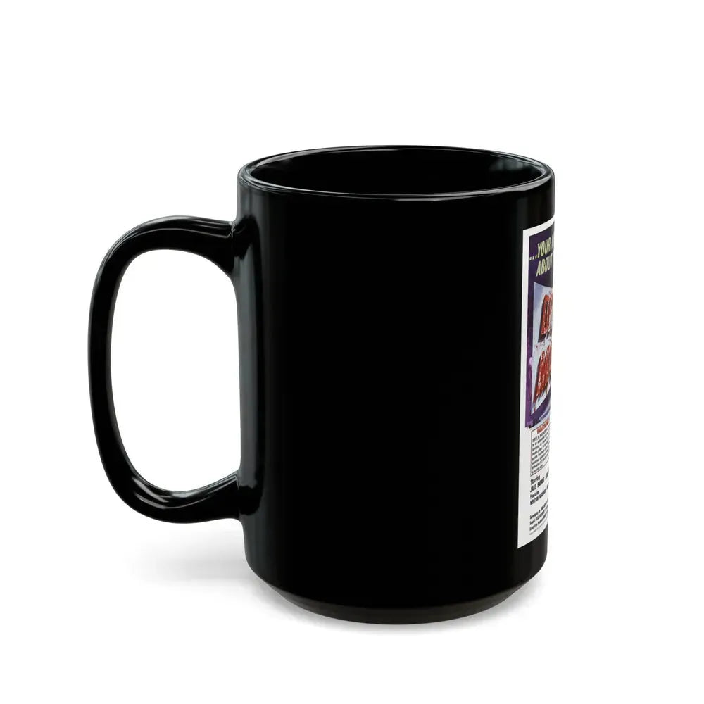 DRIVE-IN MASSACRE 1976 Movie Poster - Black Coffee Mug - Go Mug Yourself
