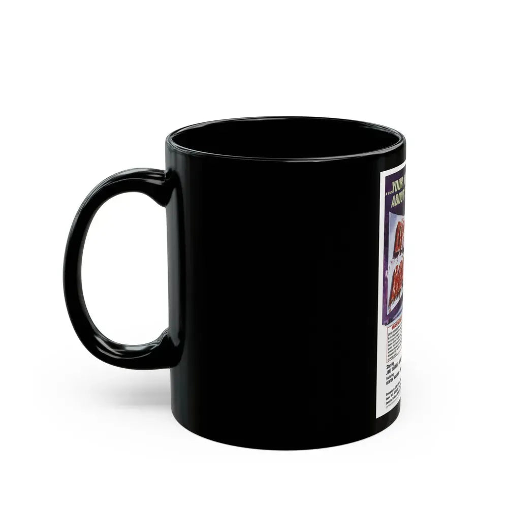 DRIVE-IN MASSACRE 1976 Movie Poster - Black Coffee Mug - Go Mug Yourself