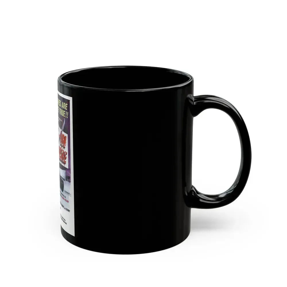 DRIVE-IN MASSACRE 1976 Movie Poster - Black Coffee Mug - Go Mug Yourself