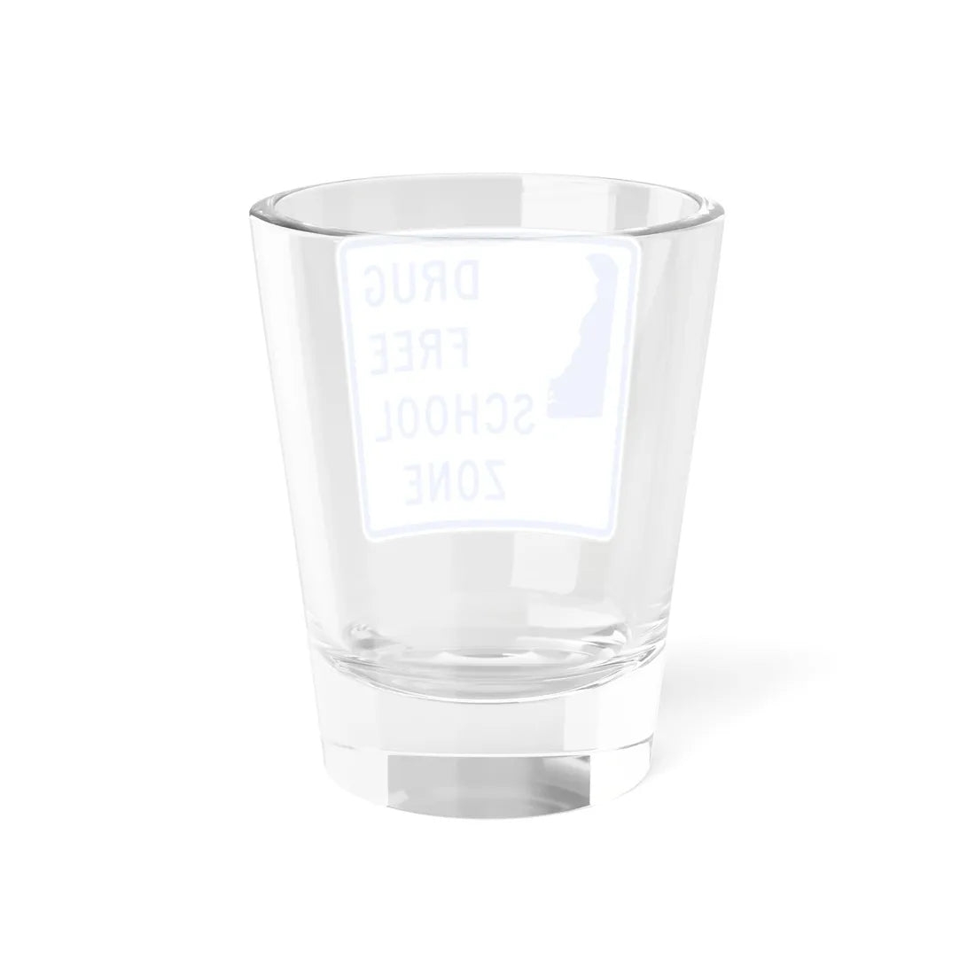 DRUG TREE SCHOOL ZONE Delaware S5-2-DE (Delaware) (Road Sign) Shot Glass 1.5oz - Go Mug Yourself