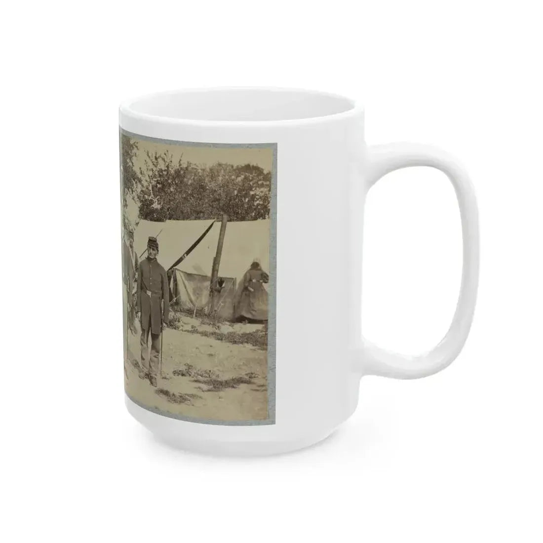 Drum Corps From Unidentified Regiment (U.S. Civil War) White Coffee Mug - Go Mug Yourself