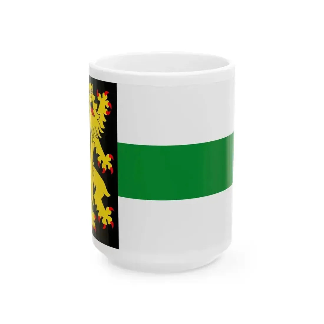 Druten vlag (Netherlands) White Coffee Mug 15oz - Go Mug Yourself