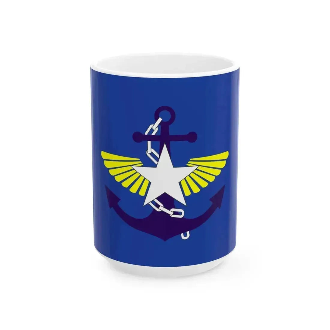 DSA Bayintnaung Flag (Myanmar) White Coffee Mug 15oz - Go Mug Yourself