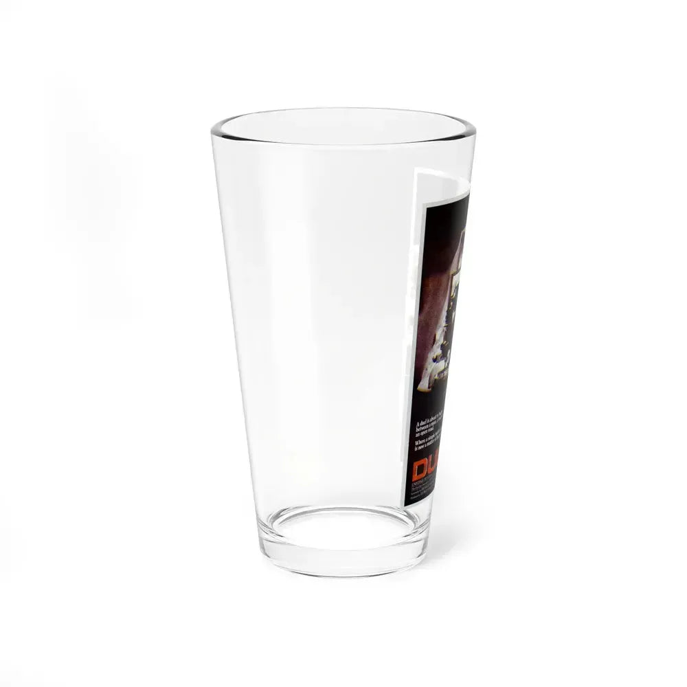 DUEL 1971 Movie Poster - Pint Glass 16oz - Go Mug Yourself