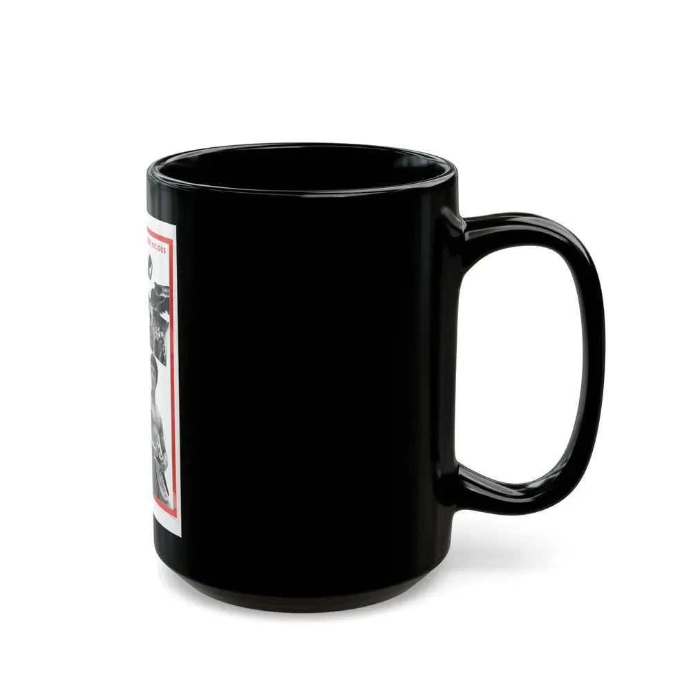 DUEL IN THE TIGER DEN 1972 Movie Poster - Black Coffee Mug - Go Mug Yourself