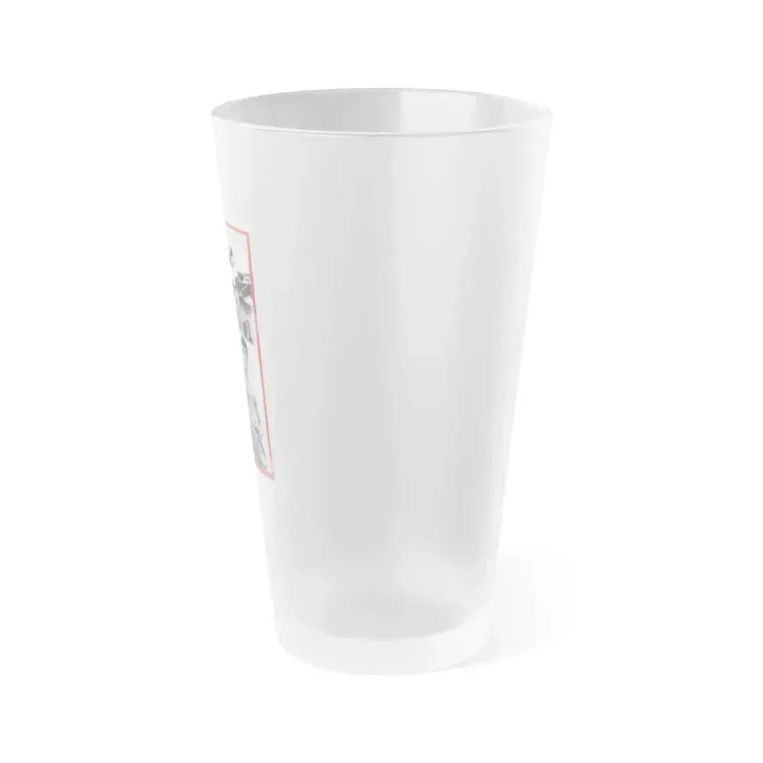 DUEL IN THE TIGER DEN 1972 Movie Poster - Frosted Pint Glass 16oz - Go Mug Yourself