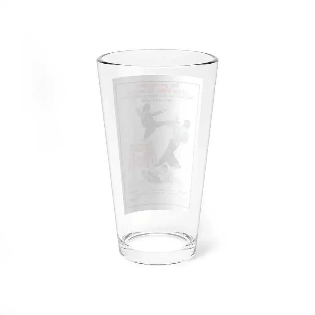 DUEL OF THE IRON FIST 1971 Movie Poster - Pint Glass 16oz - Go Mug Yourself
