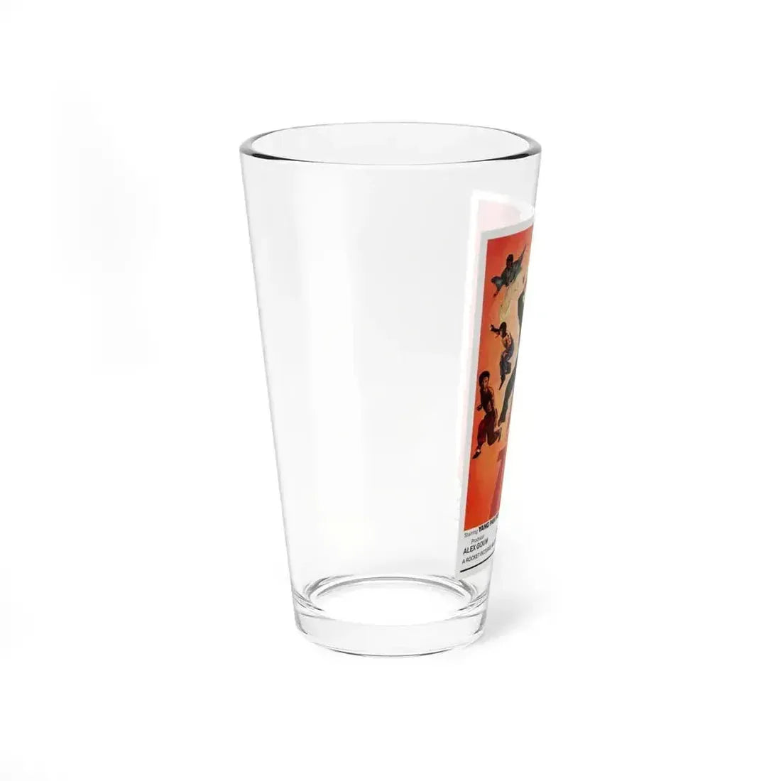 DUEL OF THE SEVEN TIGERS 1979 Movie Poster - Pint Glass 16oz - Go Mug Yourself