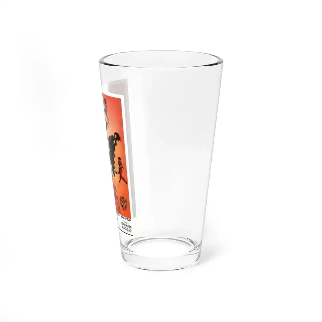 DUEL OF THE SEVEN TIGERS 1979 Movie Poster - Pint Glass 16oz - Go Mug Yourself