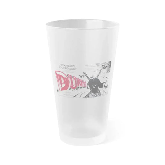 DUNE (JODOROWSKY) Movie Poster - Frosted Pint Glass 16oz 16oz Frosted - Go Mug Yourself