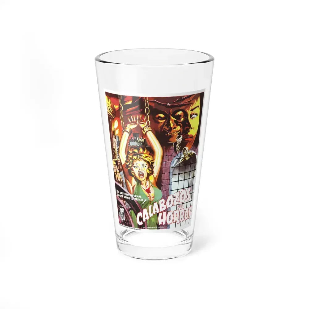 DUNGEON OF HARROW 1962 Movie Poster - Pint Glass 16oz 16oz - Go Mug Yourself