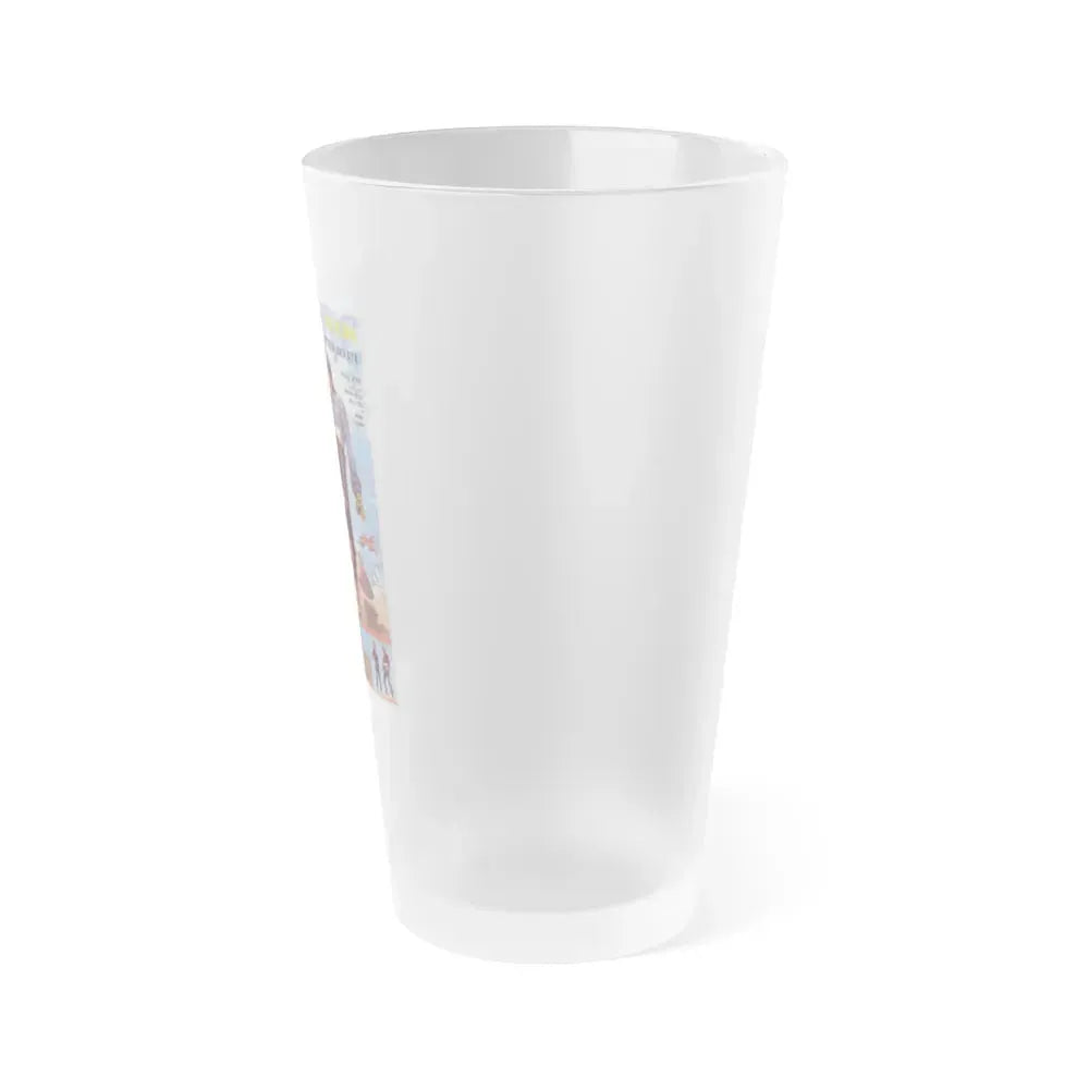 DUNYAYI KURTARAN ADAM (TURKISH STAR WARS) 1982 Movie Poster - Frosted Pint Glass 16oz - Go Mug Yourself