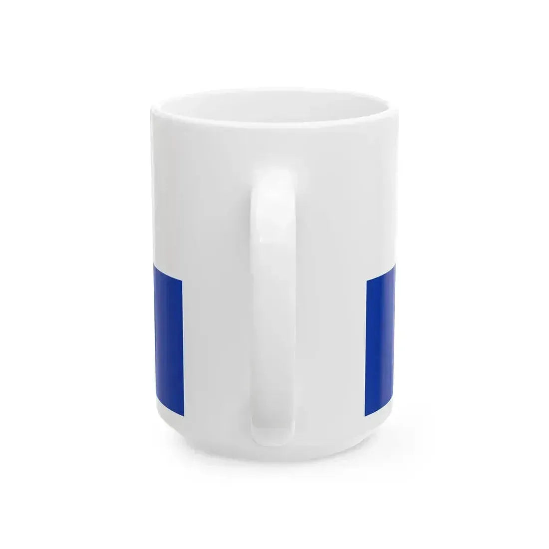 Durbe flag (Latvia) White Coffee Mug - Go Mug Yourself