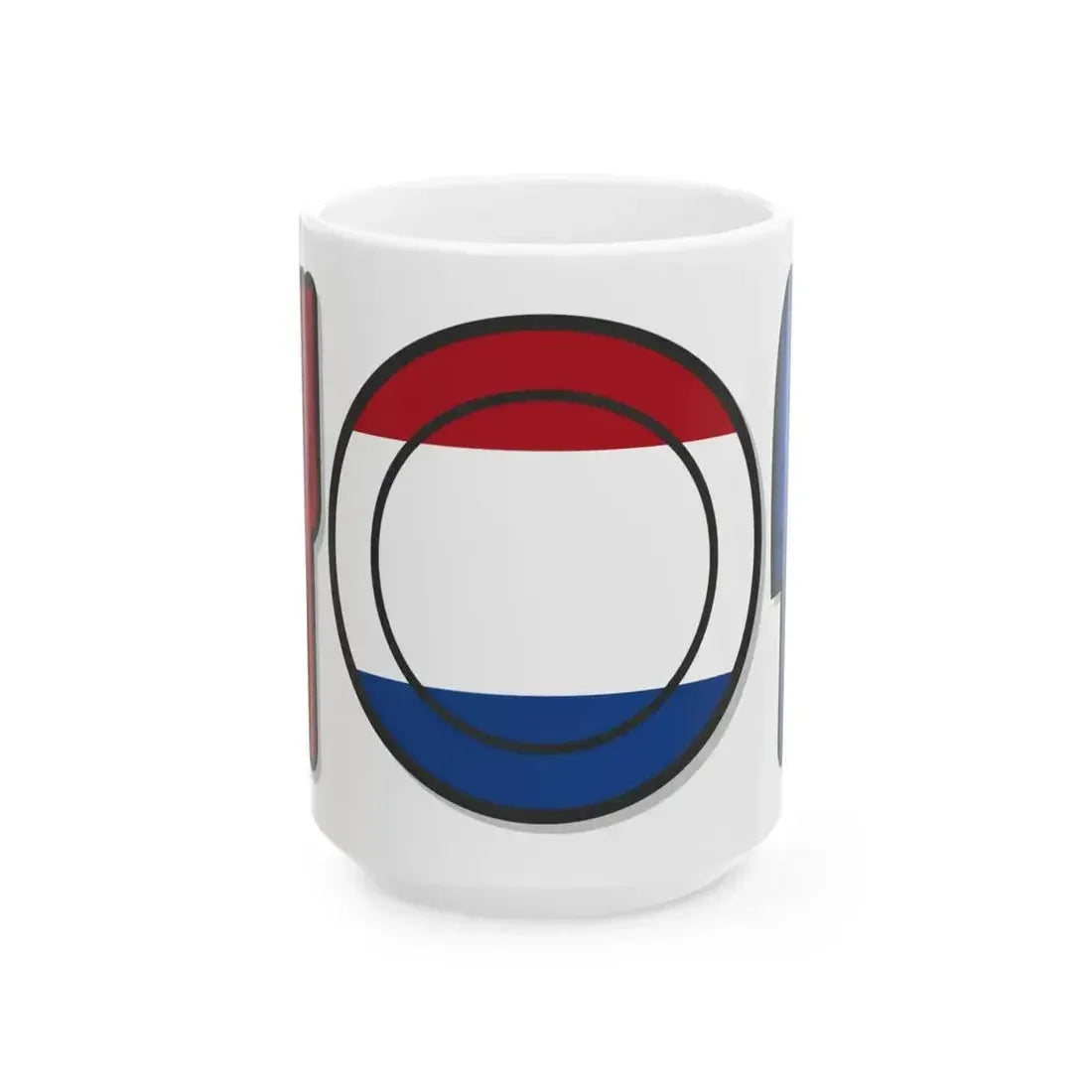 Dutch cooking icon (Netherlands) White Coffee Mug 15oz - Go Mug Yourself