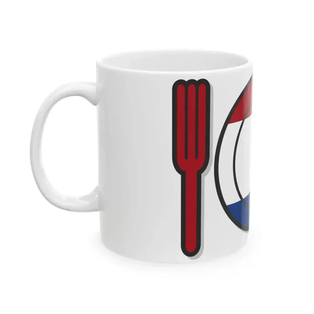 Dutch cooking icon (Netherlands) White Coffee Mug - Go Mug Yourself