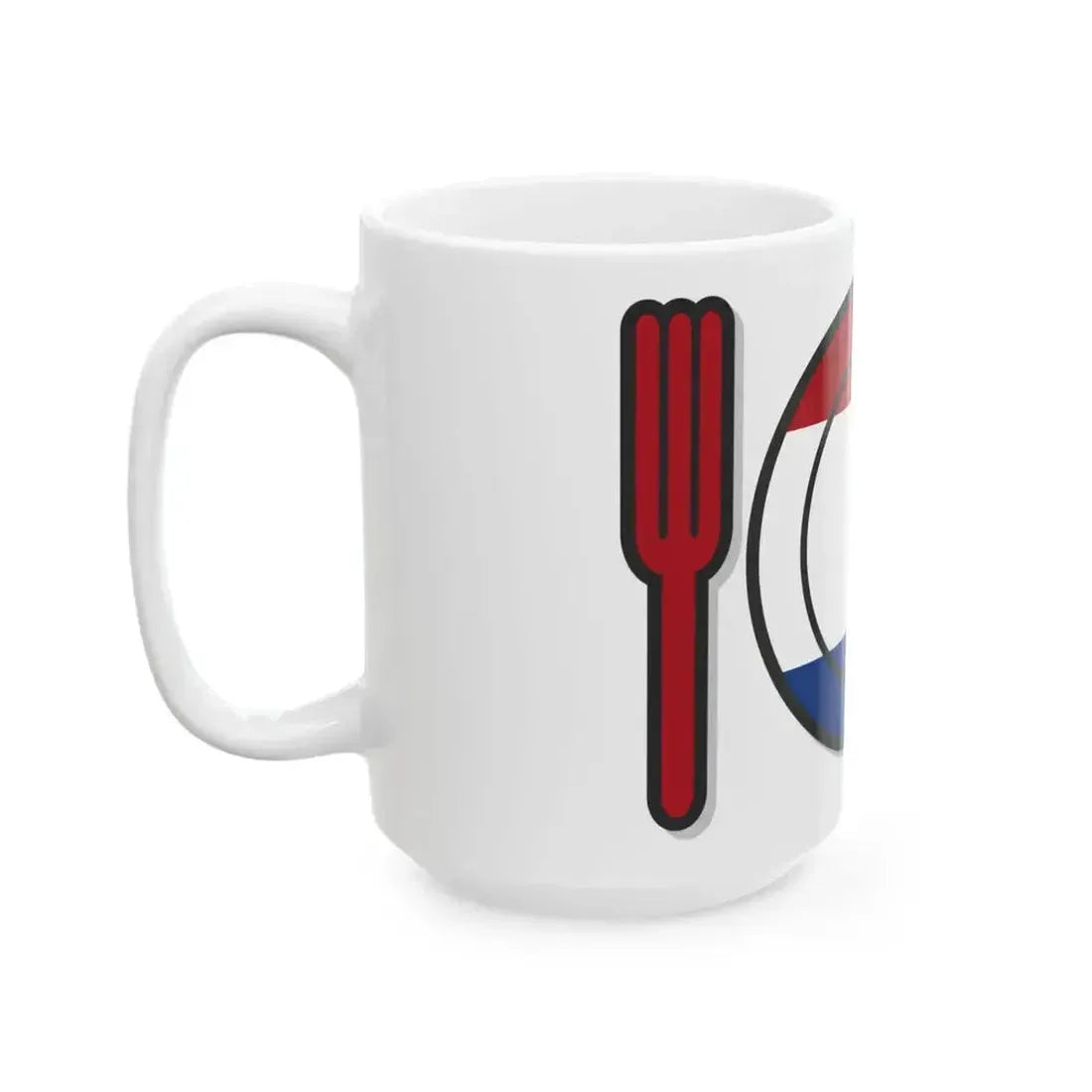 Dutch cooking icon (Netherlands) White Coffee Mug - Go Mug Yourself