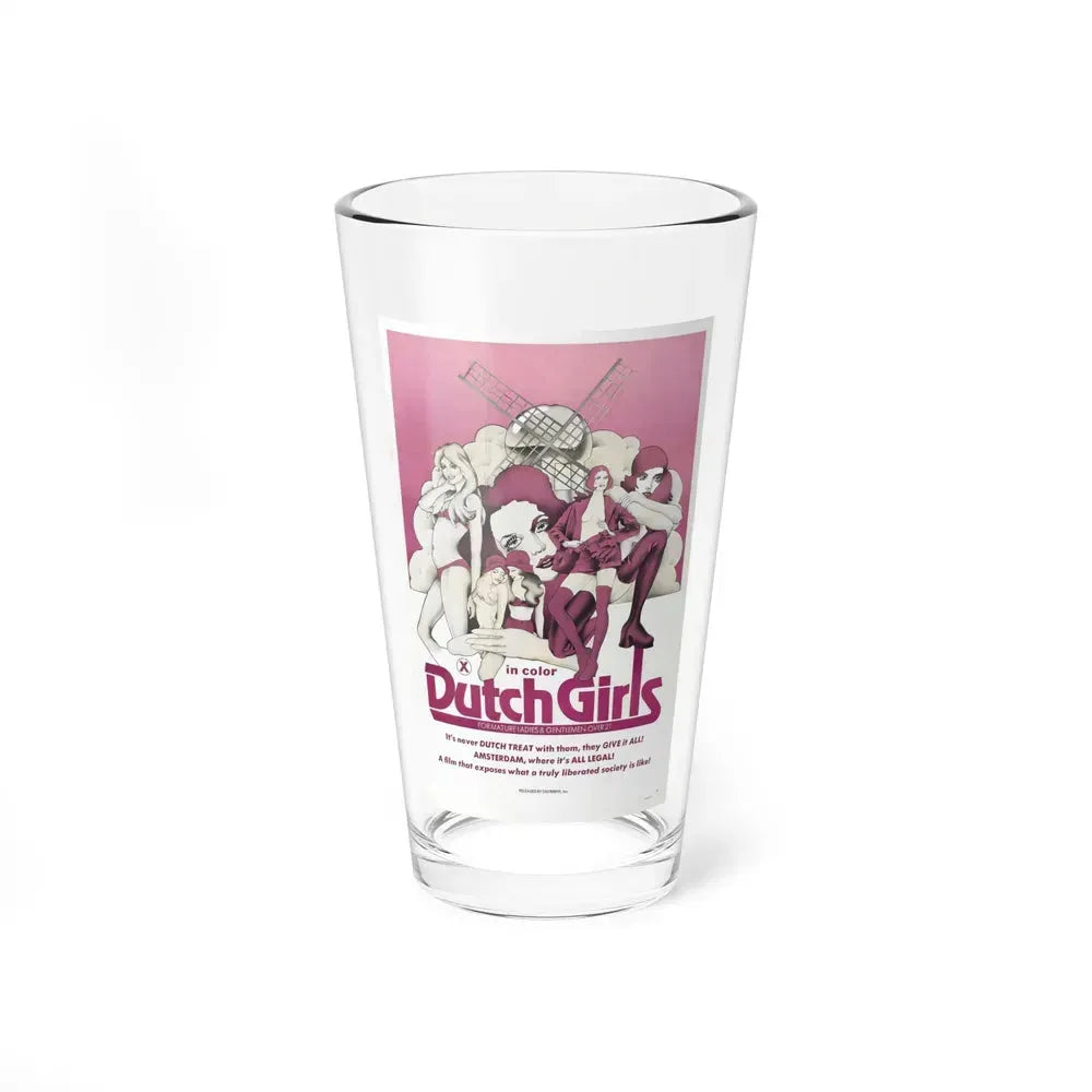 DUTCH GIRLS 1985 Movie Poster - Pint Glass 16oz 16oz - Go Mug Yourself