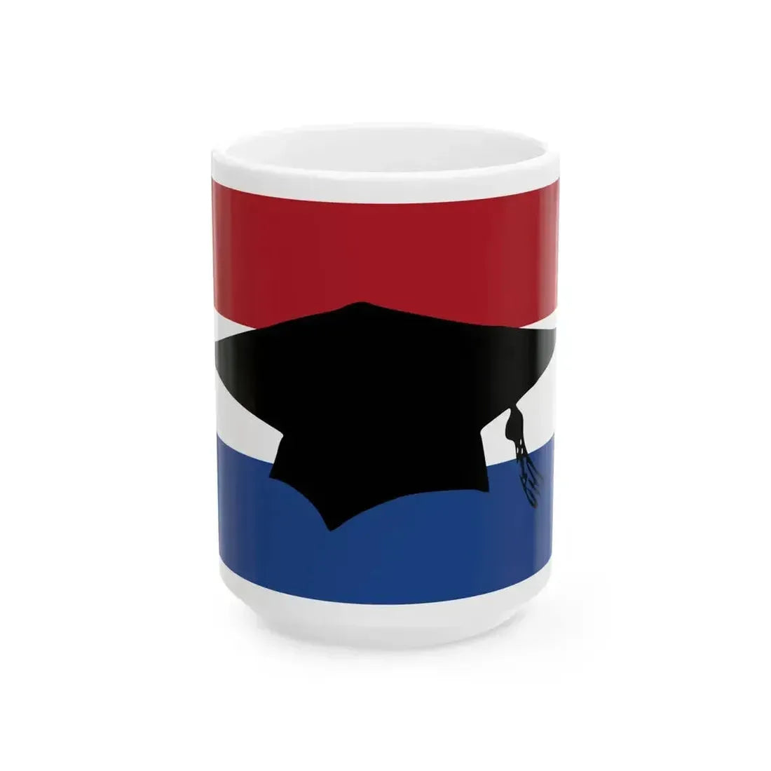 Dutch university icon (Netherlands) White Coffee Mug 15oz - Go Mug Yourself