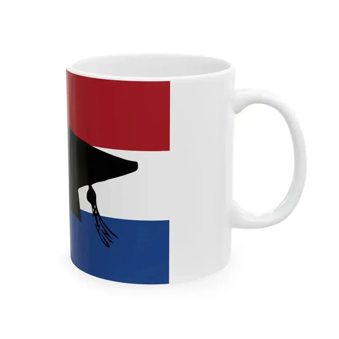 Dutch university icon (Netherlands) White Coffee Mug - Go Mug Yourself