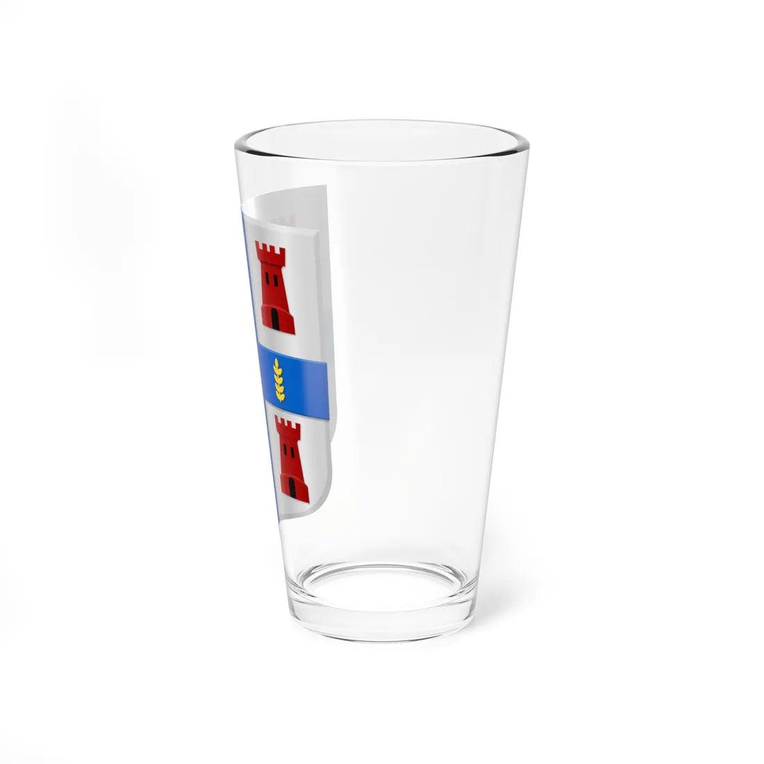 Dwingeloo wapen 1898 (Netherlands) (Coat of Arms) Pint Glass 16oz - Go Mug Yourself