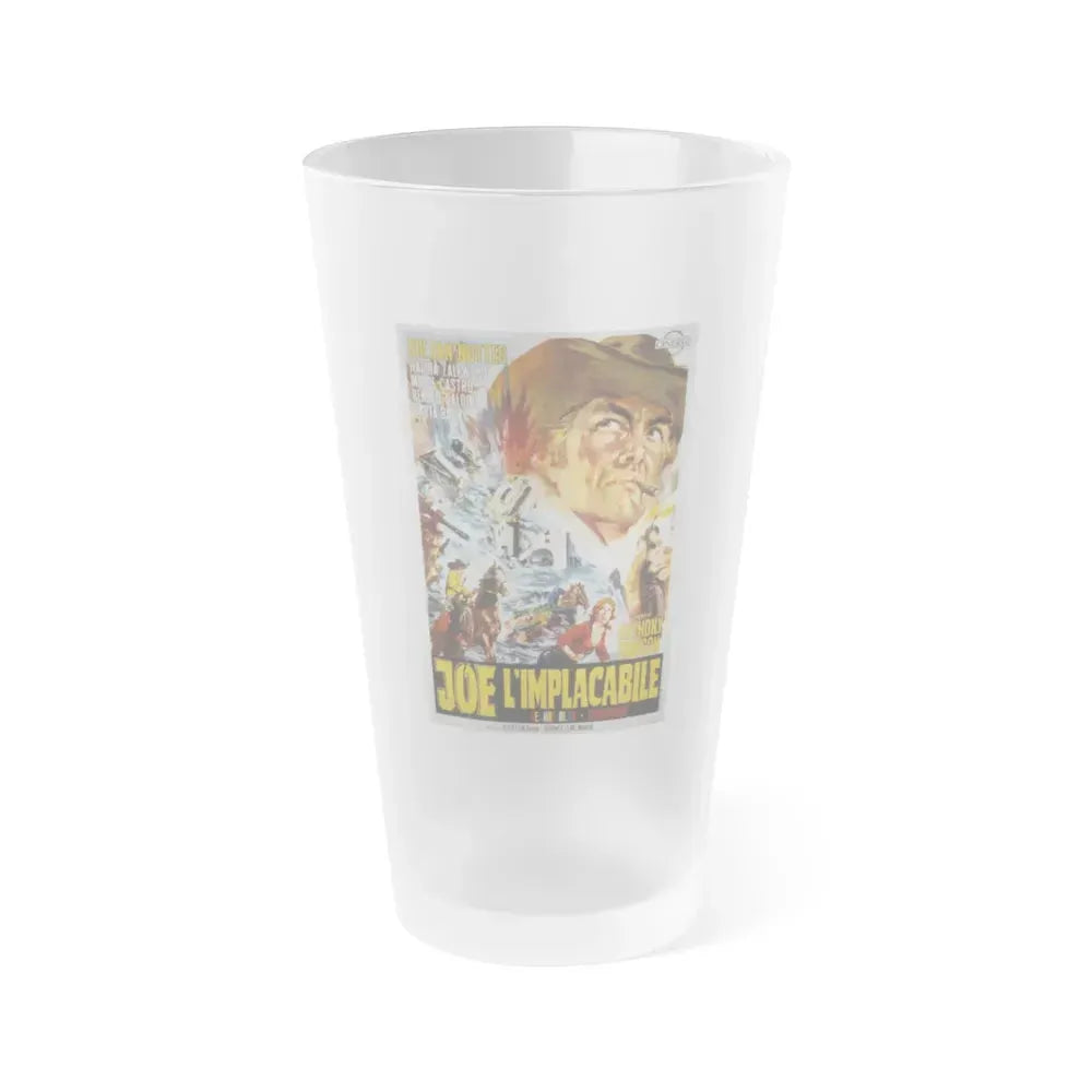 DYNAMITE JOE 1967 Movie Poster - Frosted Pint Glass 16oz 16oz Frosted - Go Mug Yourself