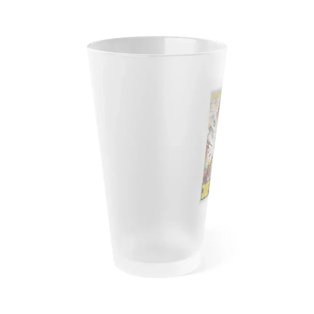 DYNAMITE JOE 1967 Movie Poster - Frosted Pint Glass 16oz - Go Mug Yourself