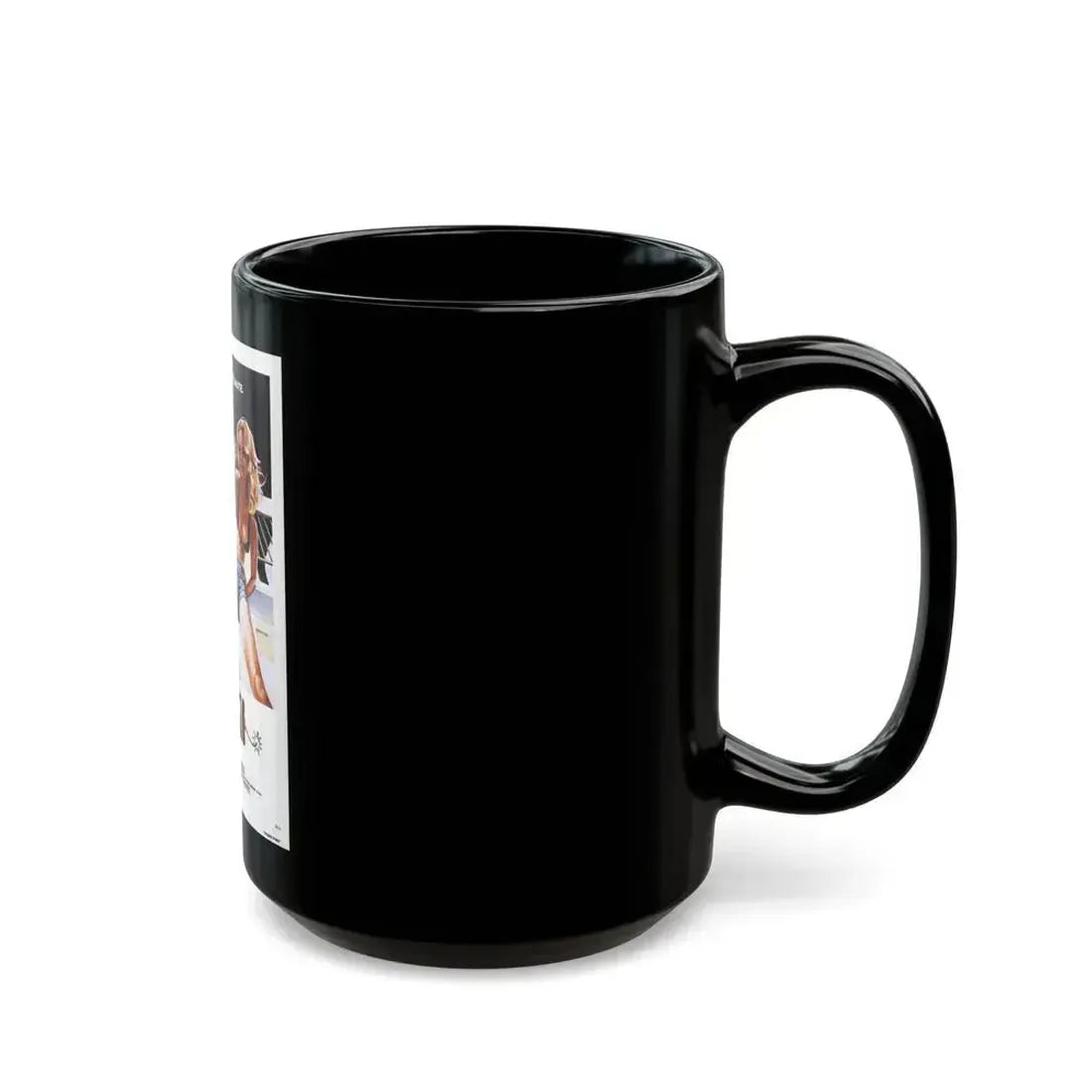 DYNAMITE WOMEN 1976 Movie Poster - Black Coffee Mug - Go Mug Yourself