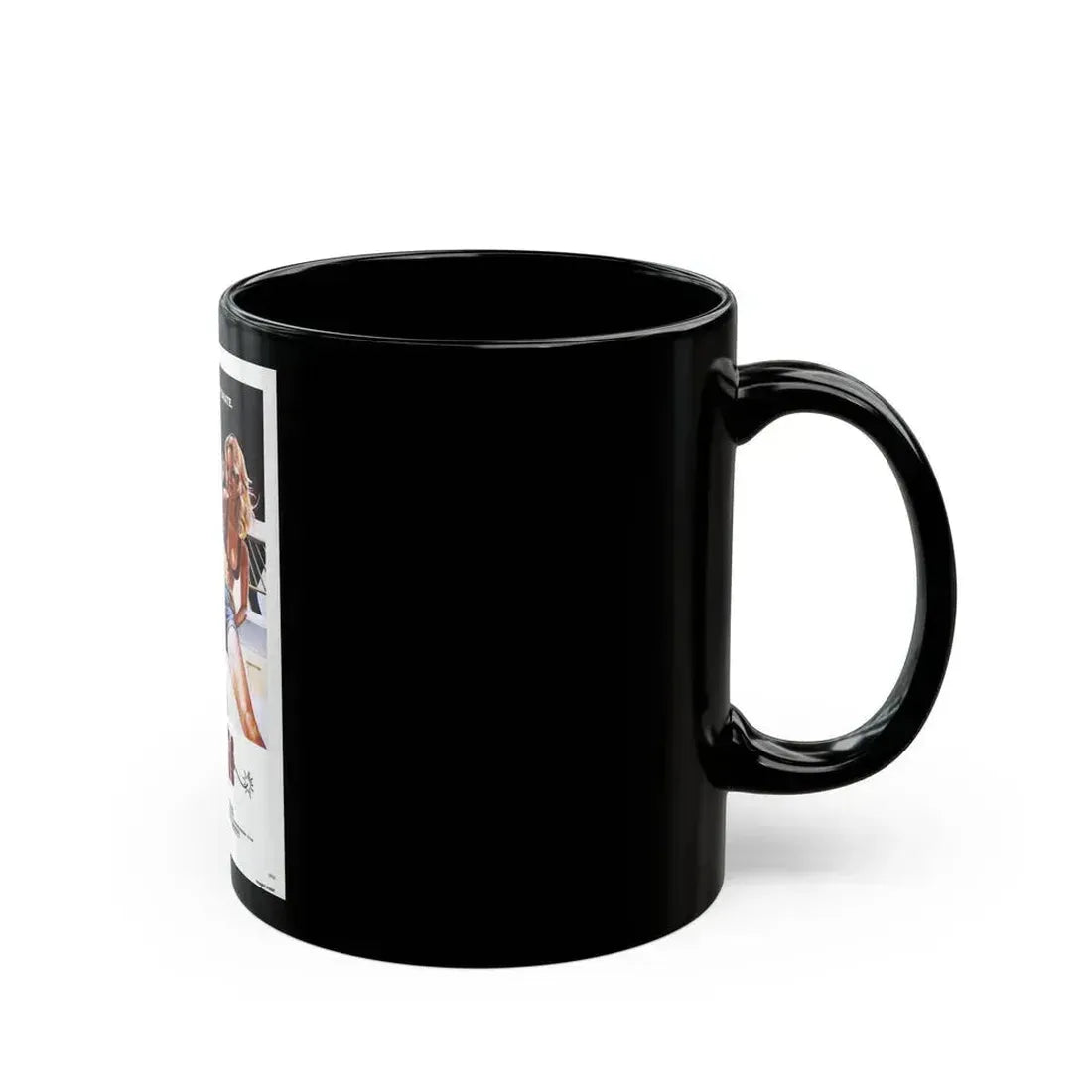 DYNAMITE WOMEN 1976 Movie Poster - Black Coffee Mug - Go Mug Yourself