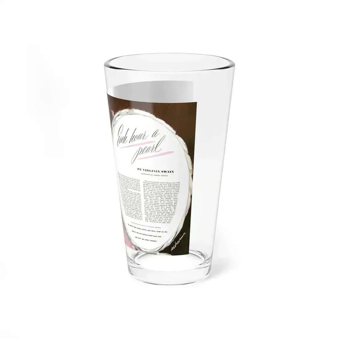 Each Hour a Pearl, Good Housekeeping, June 1946 - Pint Glass 16oz - Go Mug Yourself