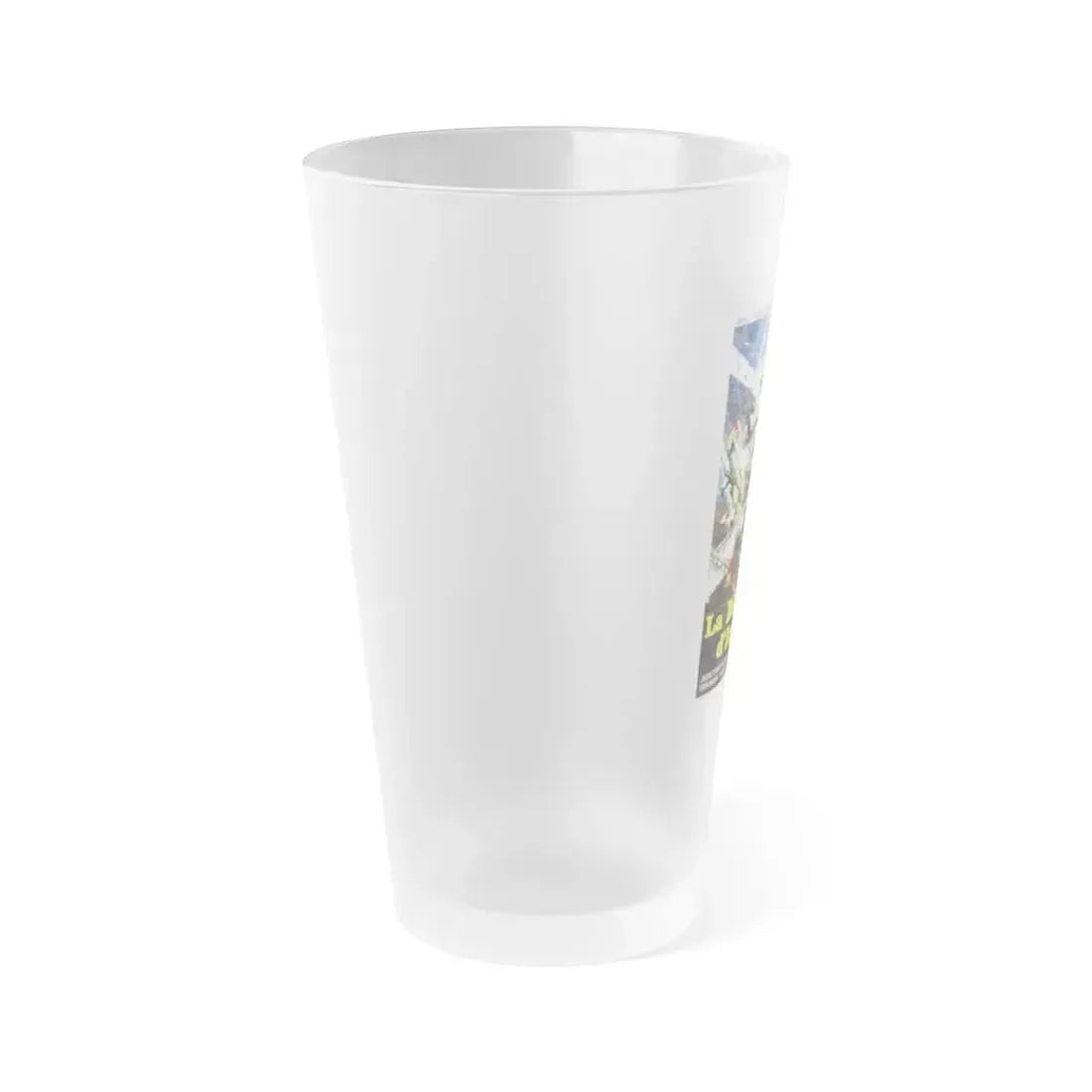 EAGLES OVER LONDON 1969 Movie Poster - Frosted Pint Glass 16oz - Go Mug Yourself