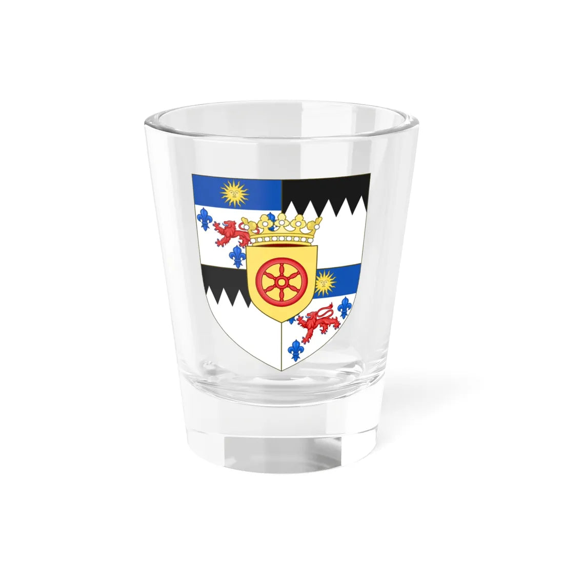 Earl of Clancarty COA (Ireland) (Coat of Arms) Shot Glass 1.5oz - Go Mug Yourself